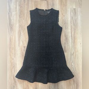 Kate Spade Black Textured Dress